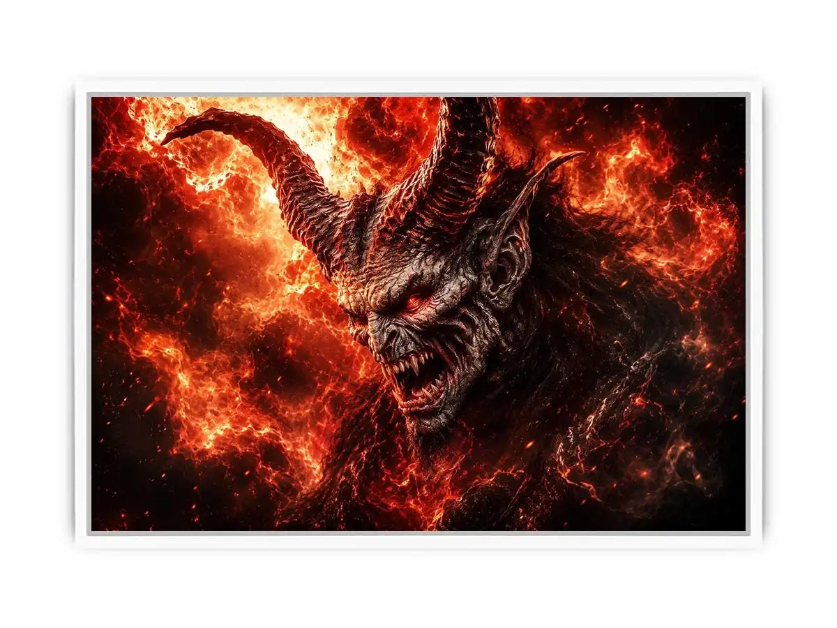 Devil Canvas Print