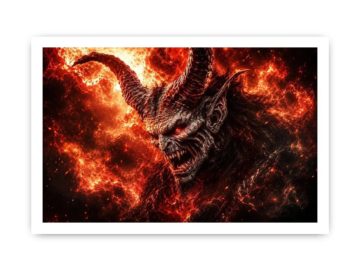 Devil Canvas Print