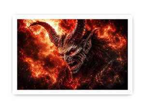 Devil Canvas Print