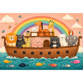Boat Ride kids nursery Canvas Print