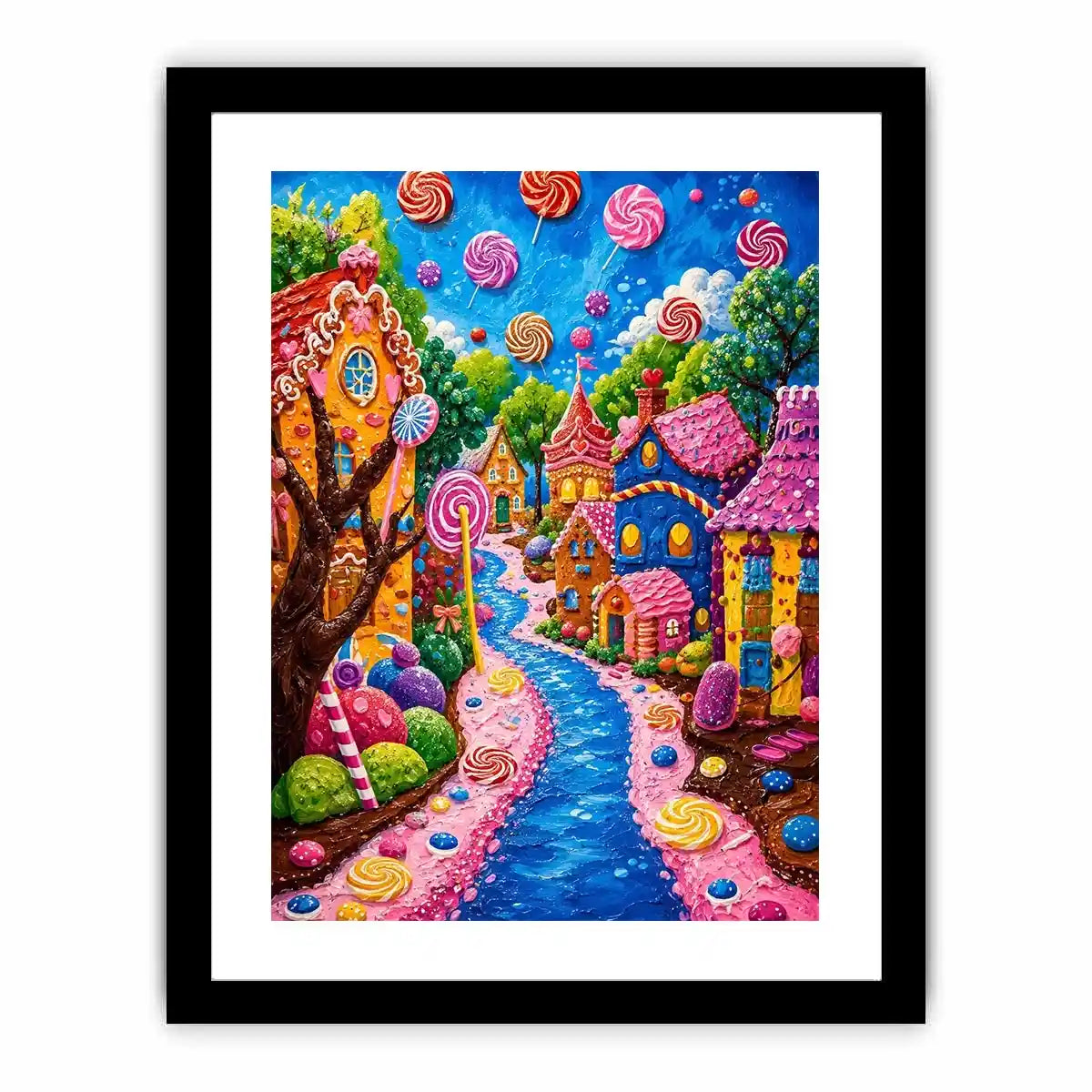Dream Neighborhood kids nursery Canvas Print