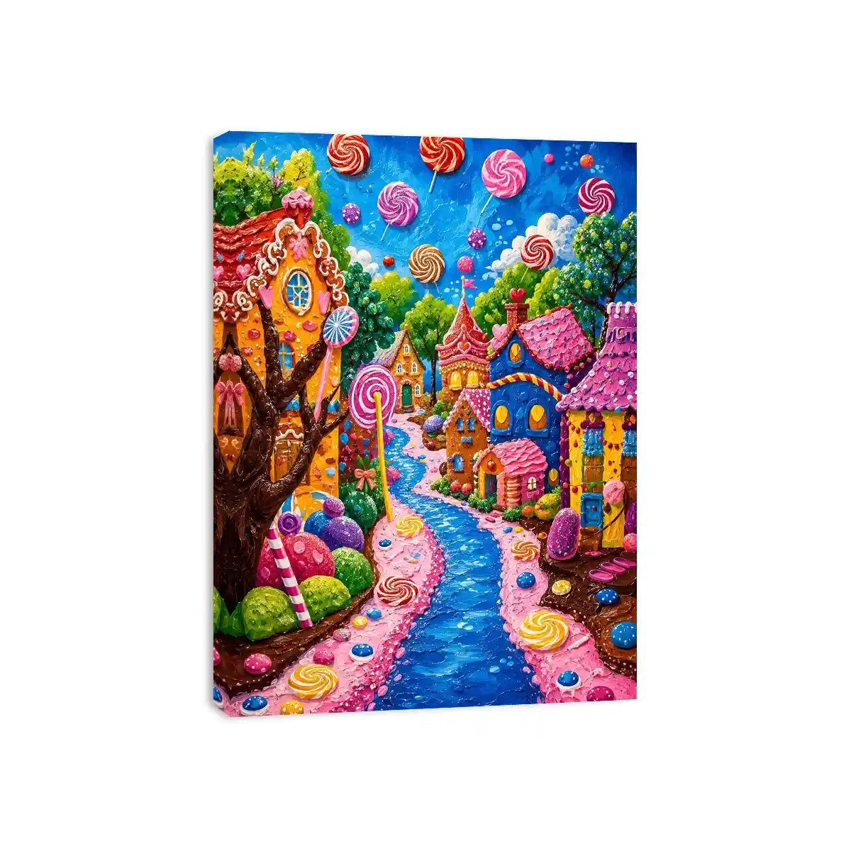 Dream Neighborhood kids nursery Canvas Print