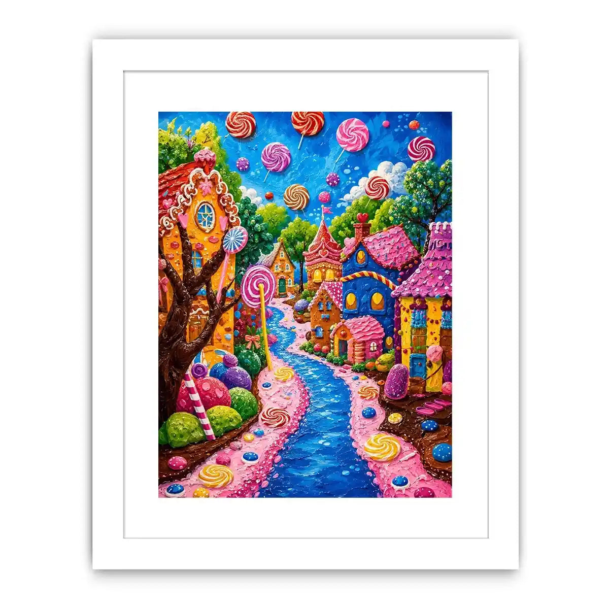Dream Neighborhood kids nursery Canvas Print