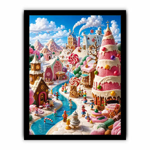 Dream Neighborhood kids nursery Canvas Print