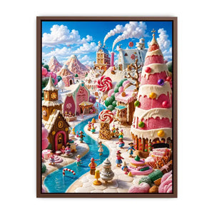 Dream Neighborhood kids nursery Canvas Print