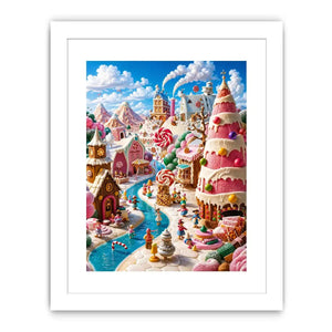 Dream Neighborhood kids nursery Canvas Print