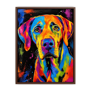 Pop Art Dog Canvas Print