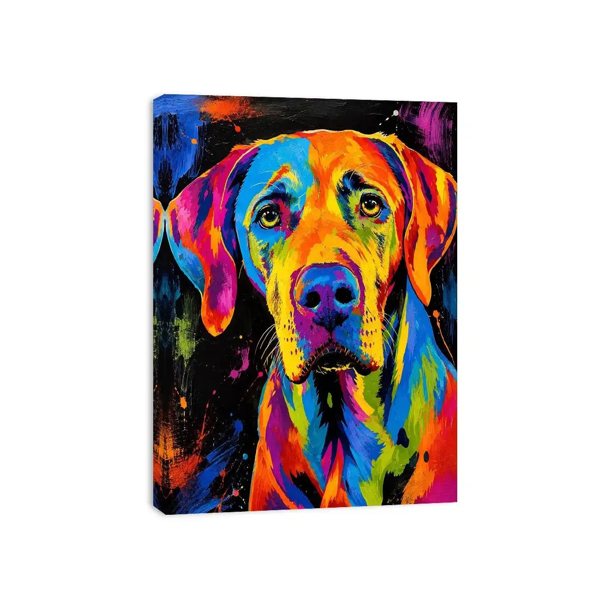 Pop Art Dog Canvas Print