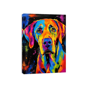 Pop Art Dog Canvas Print