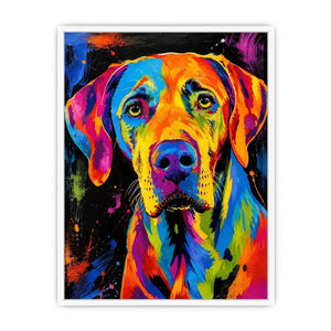Pop Art Dog Canvas Print