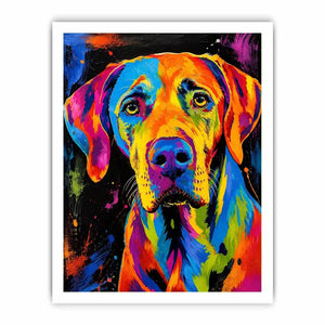 Pop Art Dog Canvas Print