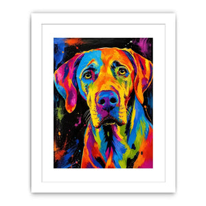 Pop Art Dog Canvas Print