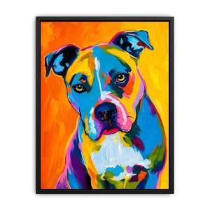 Dog Pop Canvas Print