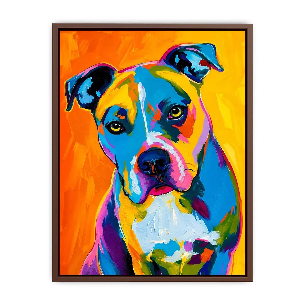 Dog Pop Canvas Print