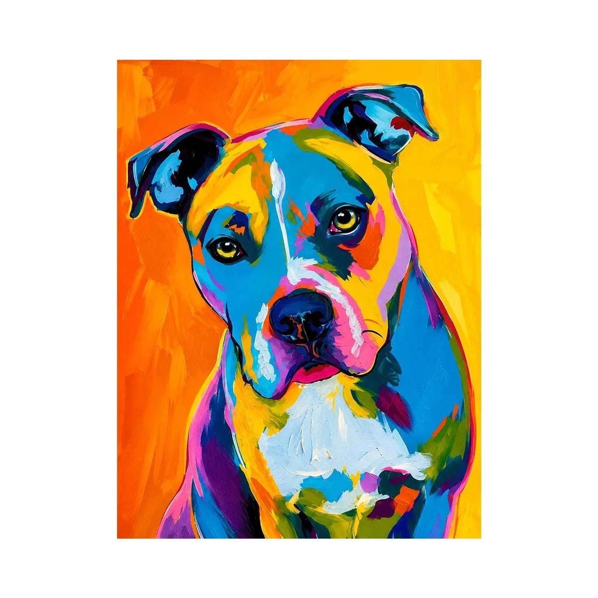 Dog Pop Canvas Print