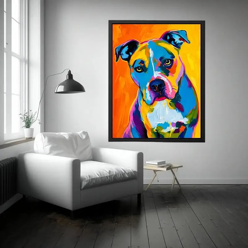 Dog Pop Canvas Print