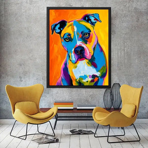 Dog Pop Canvas Print