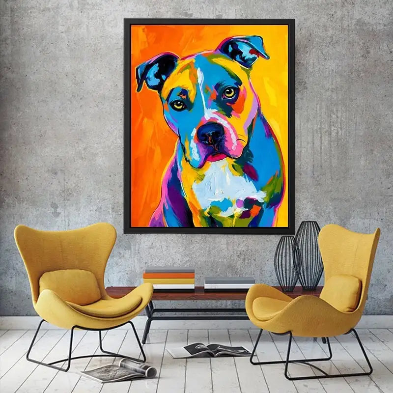 Dog Pop Canvas Print