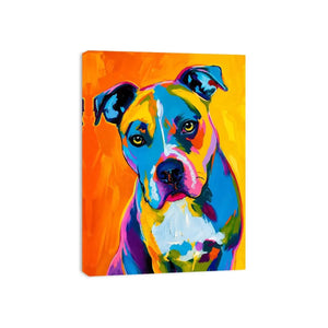 Dog Pop Canvas Print