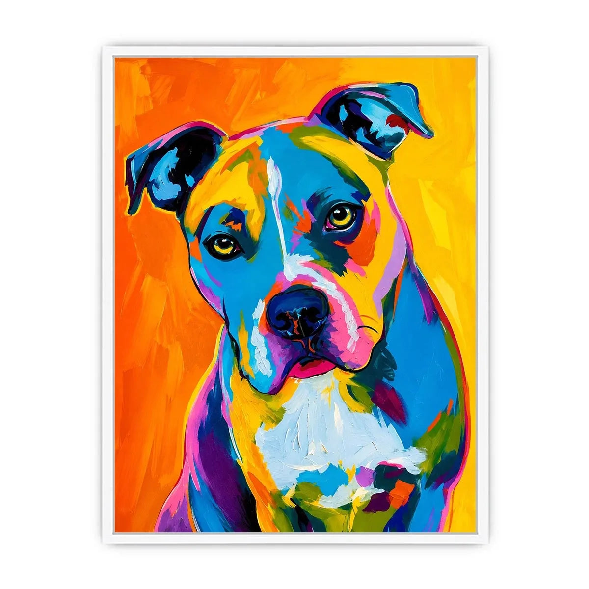 Dog Pop Canvas Print