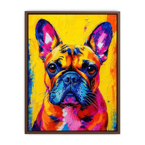 Dog Pop Canvas Print