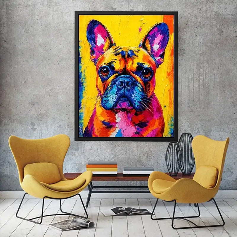 Dog Pop Canvas Print