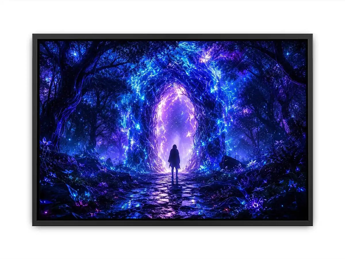 On The Way Canvas Print