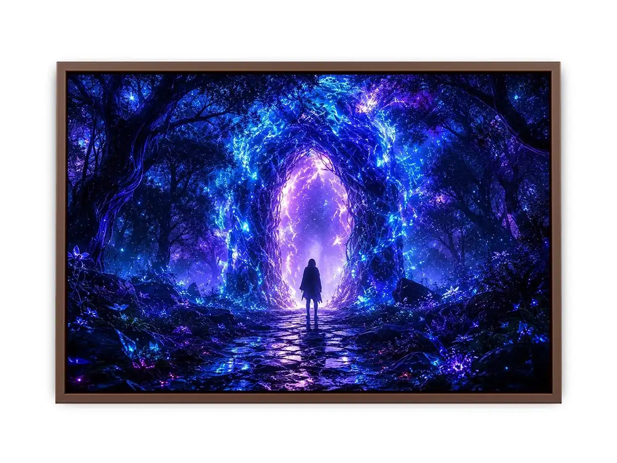 On The Way Canvas Print