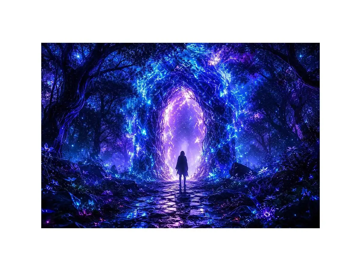 On The Way Canvas Print