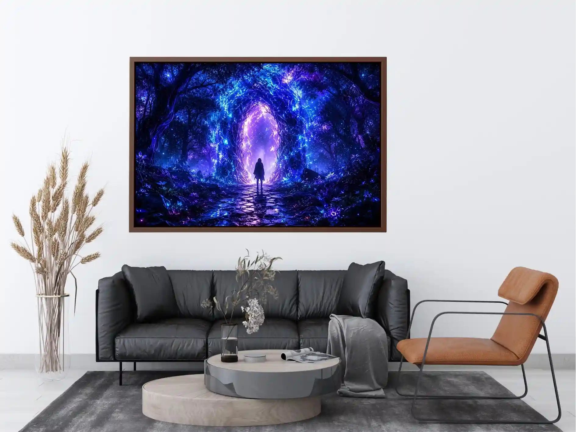 On The Way Canvas Print