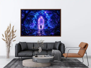 On The Way Canvas Print