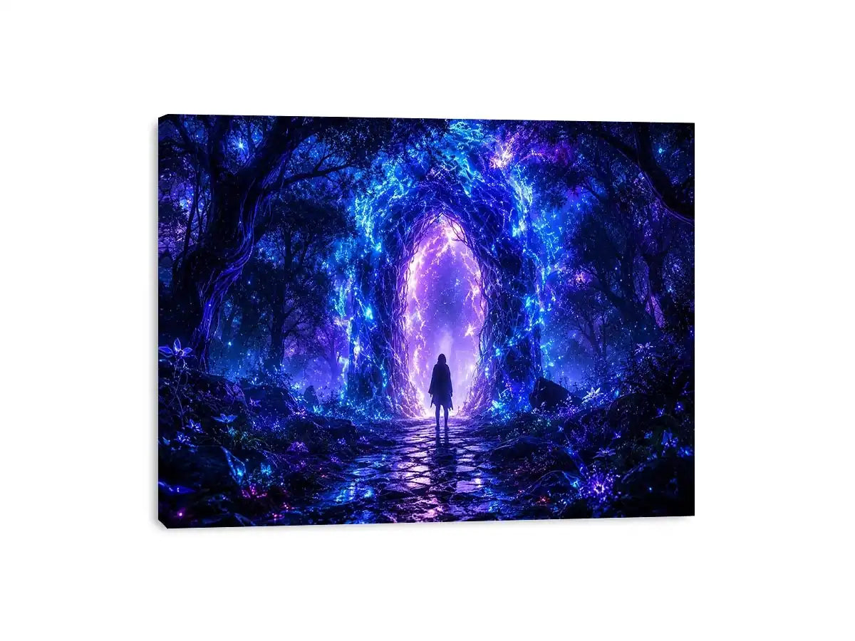 On The Way Canvas Print