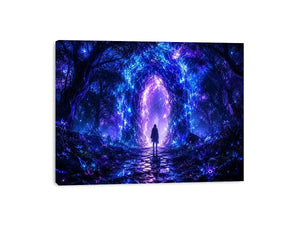 On The Way Canvas Print