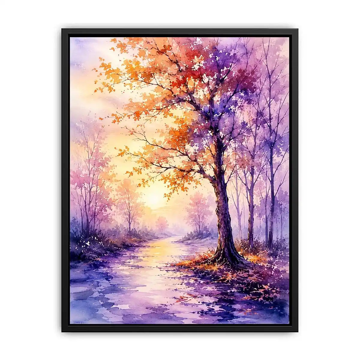 Tree Path Canvas Print