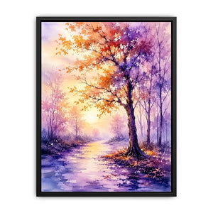 Tree Path Canvas Print