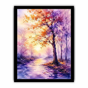 Tree Path Canvas Print