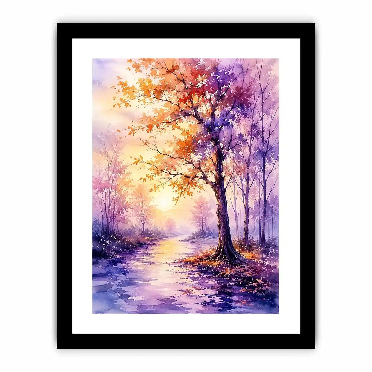 Tree Path Canvas Print