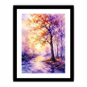 Tree Path Canvas Print