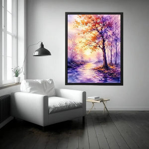 Tree Path Canvas Print