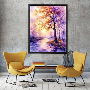 Tree Path Canvas Print