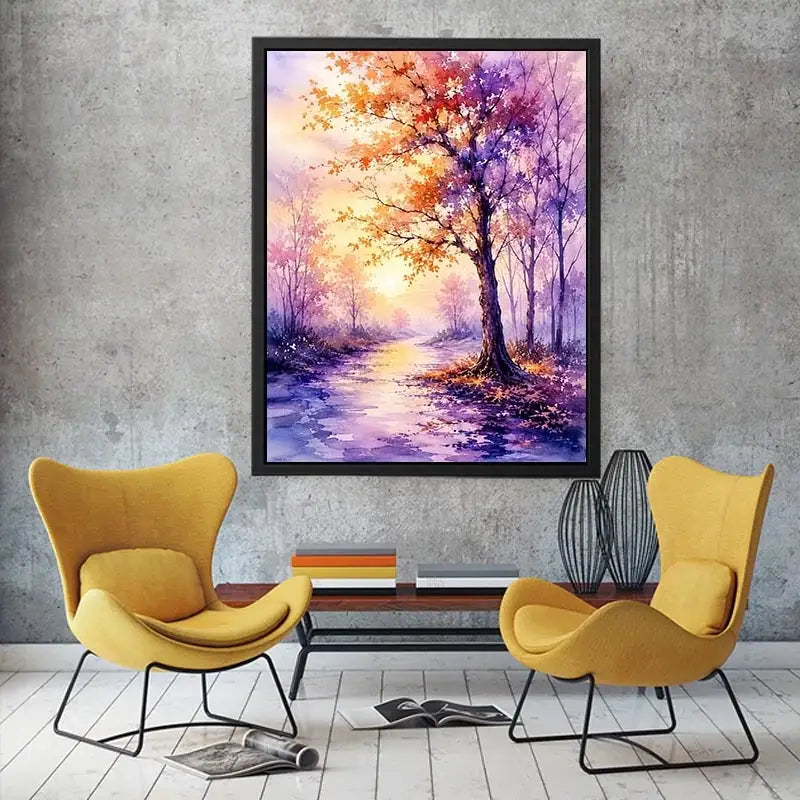 Tree Path Canvas Print