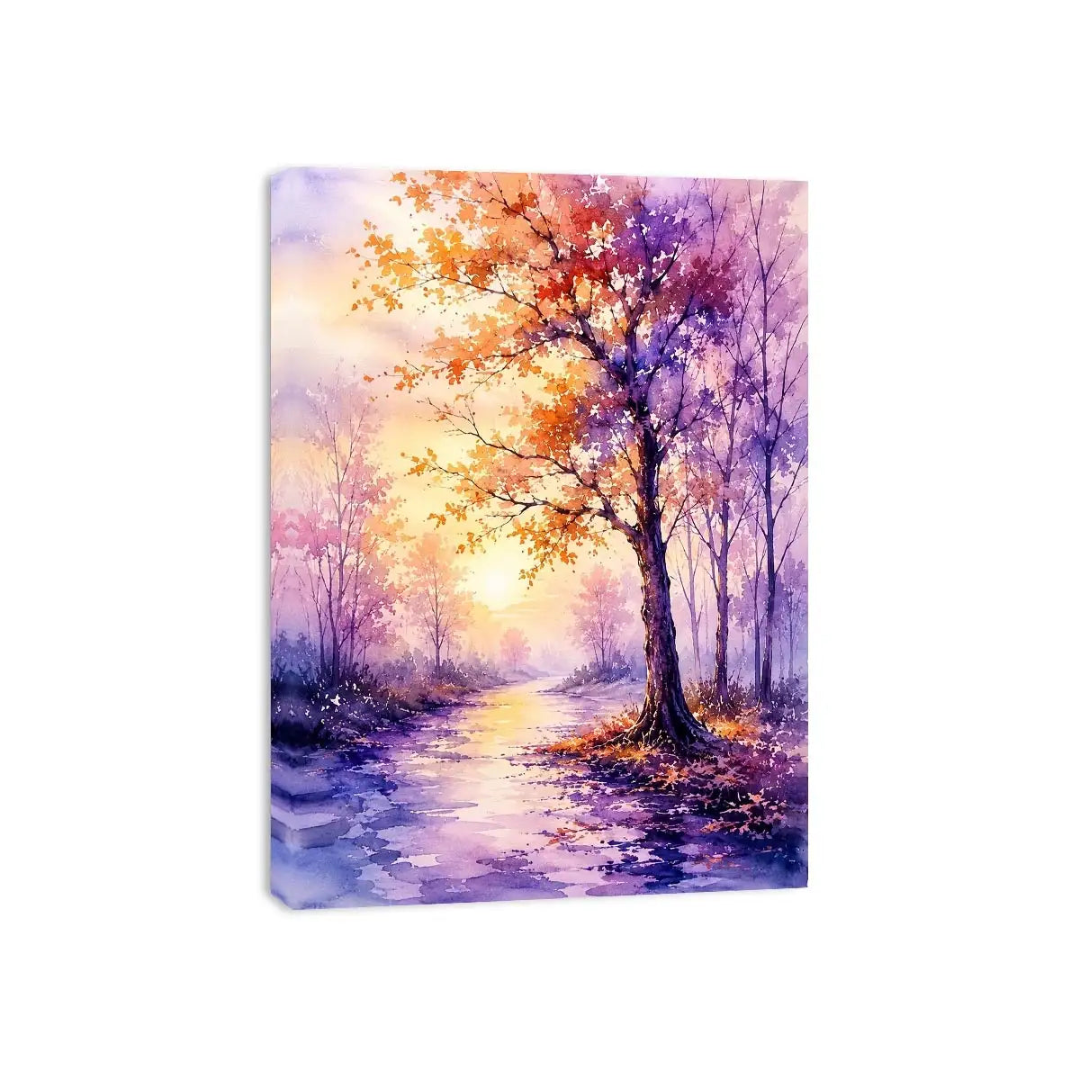 Tree Path Canvas Print