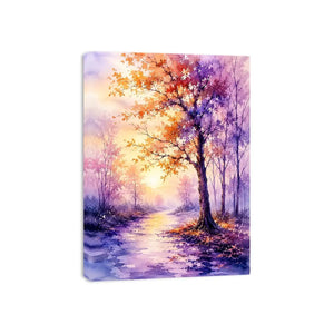 Tree Path Canvas Print