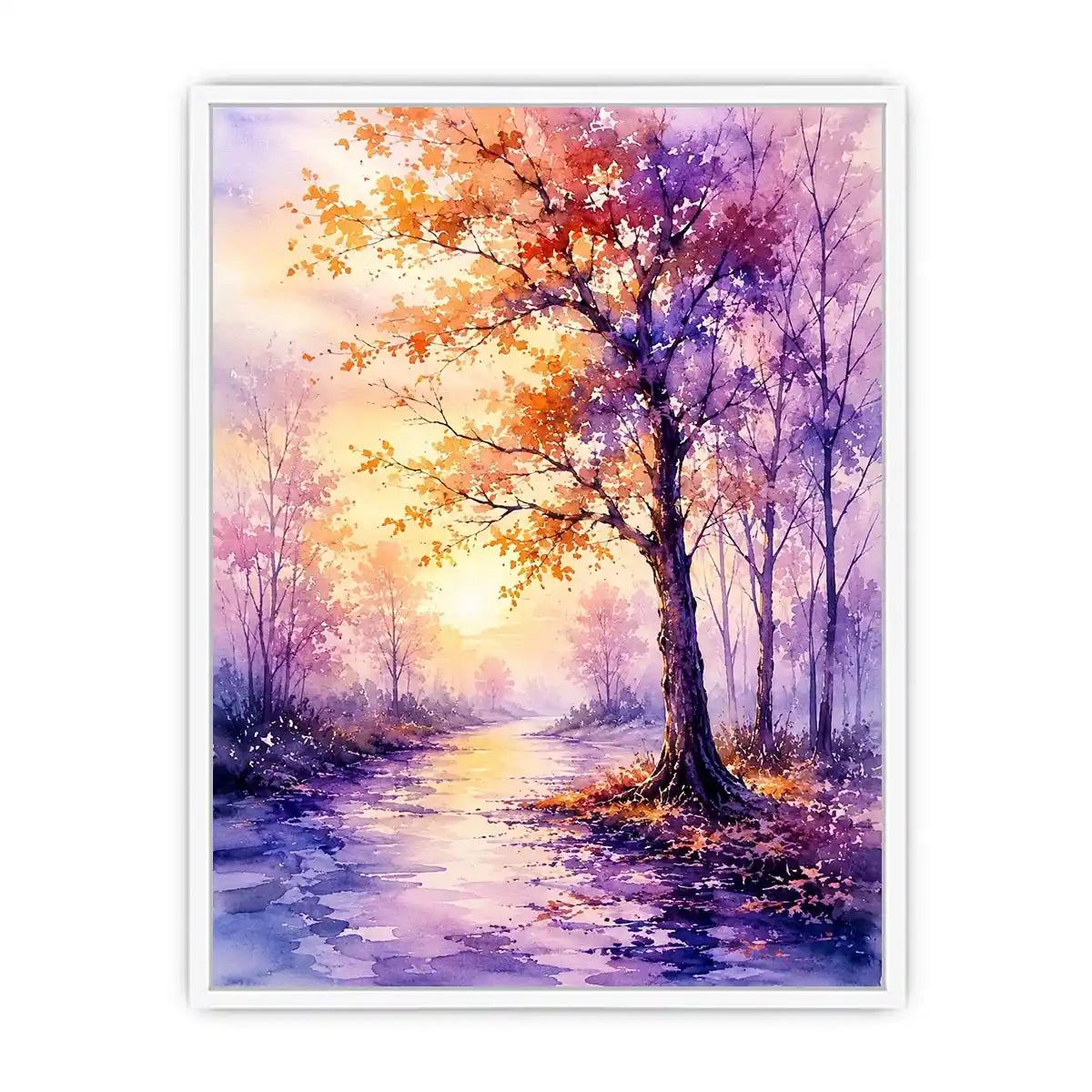 Tree Path Canvas Print