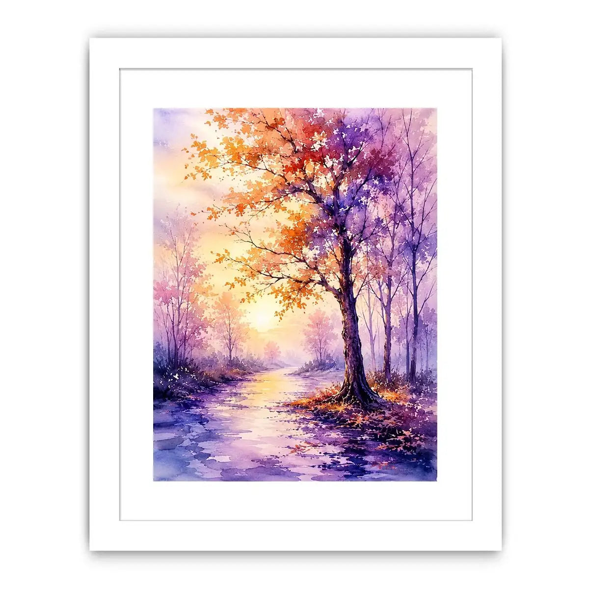 Tree Path Canvas Print