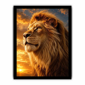 Lion King Poster Canvas Print