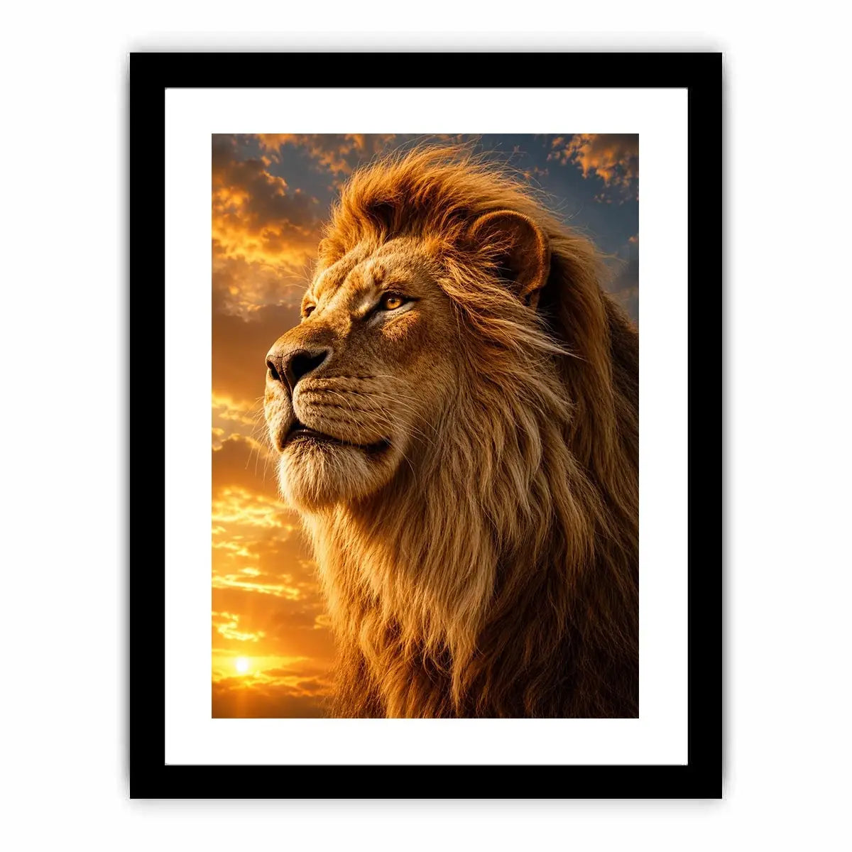 Lion King Poster Canvas Print