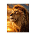 Lion King Poster Canvas Print