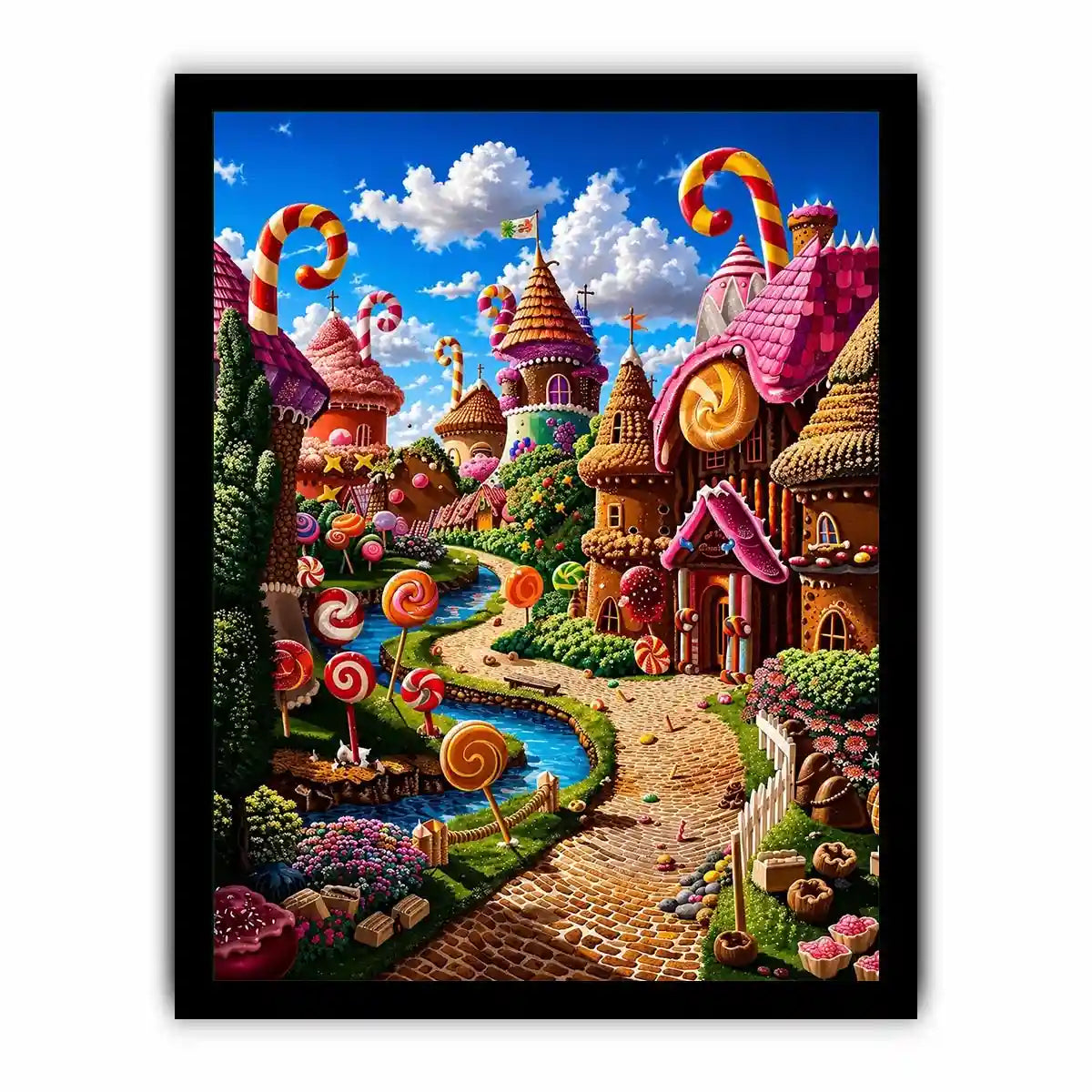 Cheerfull kids Canvas Print