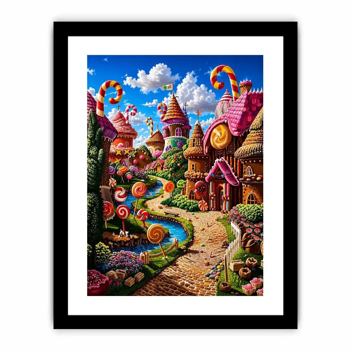 Cheerfull kids Canvas Print
